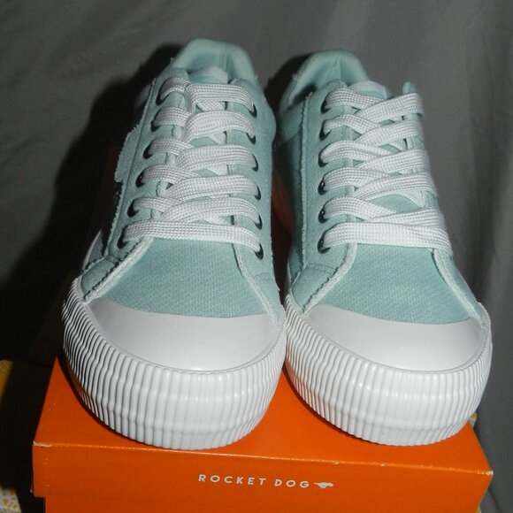 ROCKET DOG CHEERY LIGHT TURQUOISE WOMEN'S PLATFORM SNEAKERS🆕NWT⌚FAST😮‍💨⚡🚚 - Picture 5 of 15